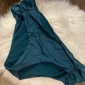 - H&M High-mid waist teal bikini bottoms